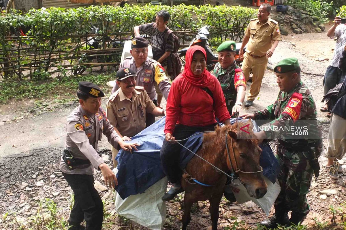 Berkuda menembus hutan TN Meru Betiri distribusikan logistik Pemilu