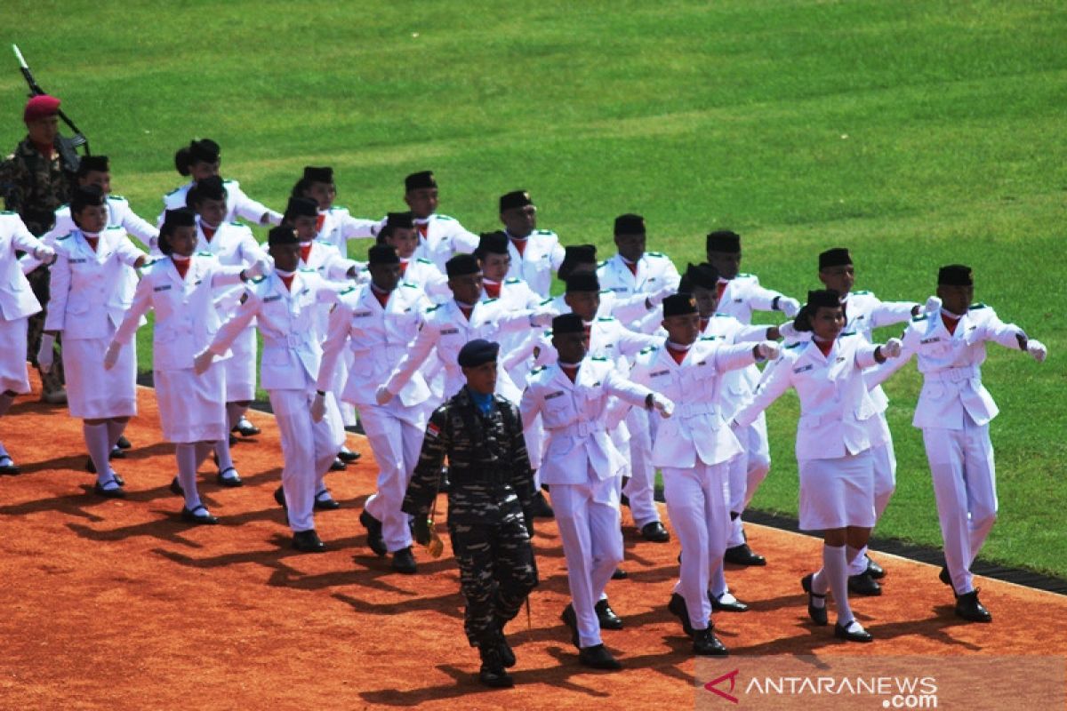 Sepuluh hari jelang 17 Agustus, belum terlihat aktivitas Paskibraka di Solok Selatan