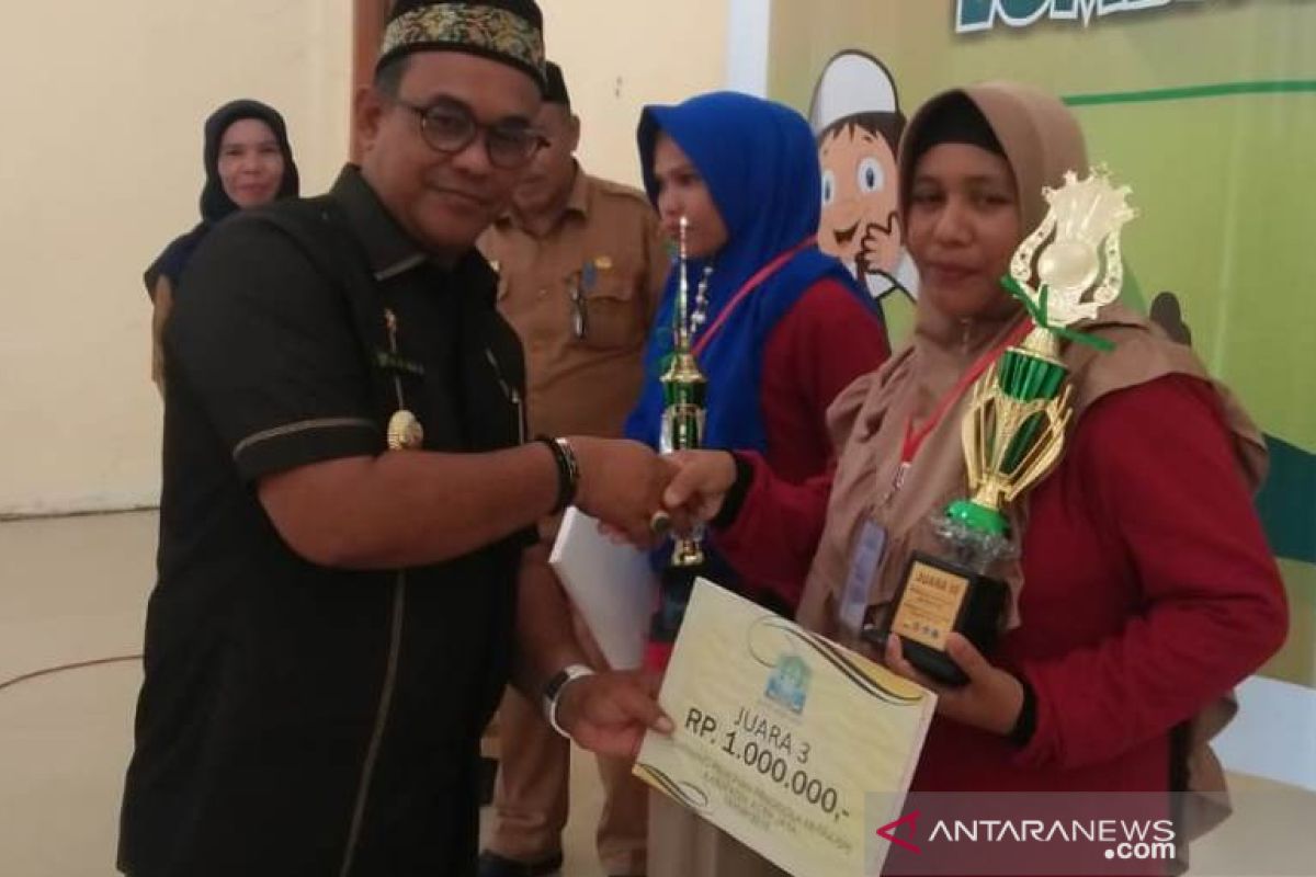 Tingkatkan mutu, Dinas Pendidikan Aceh Jaya gelar lomba antar Paud