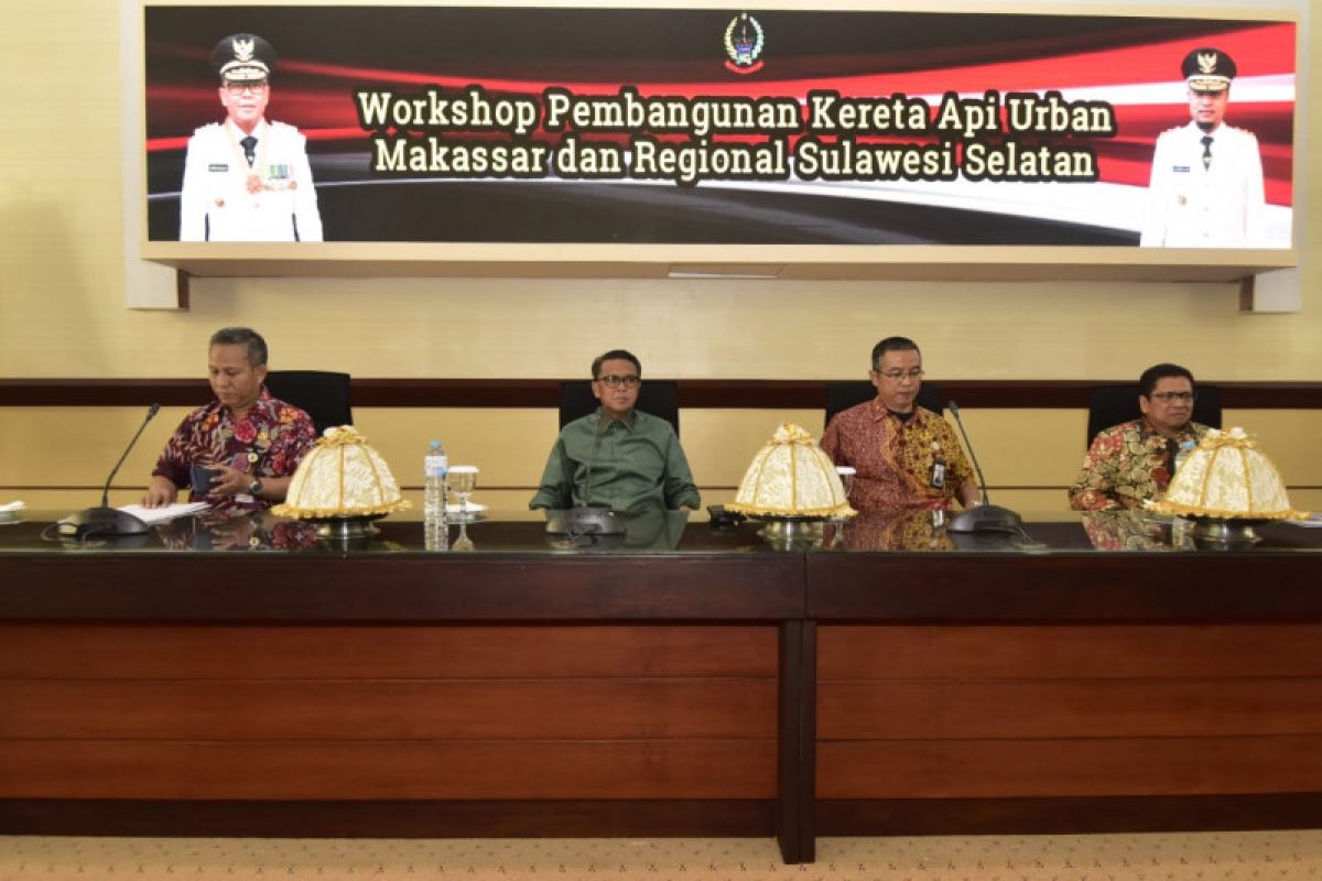 Gubernur Sulsel ajak stakeholder tuntaskan proyek kereta api