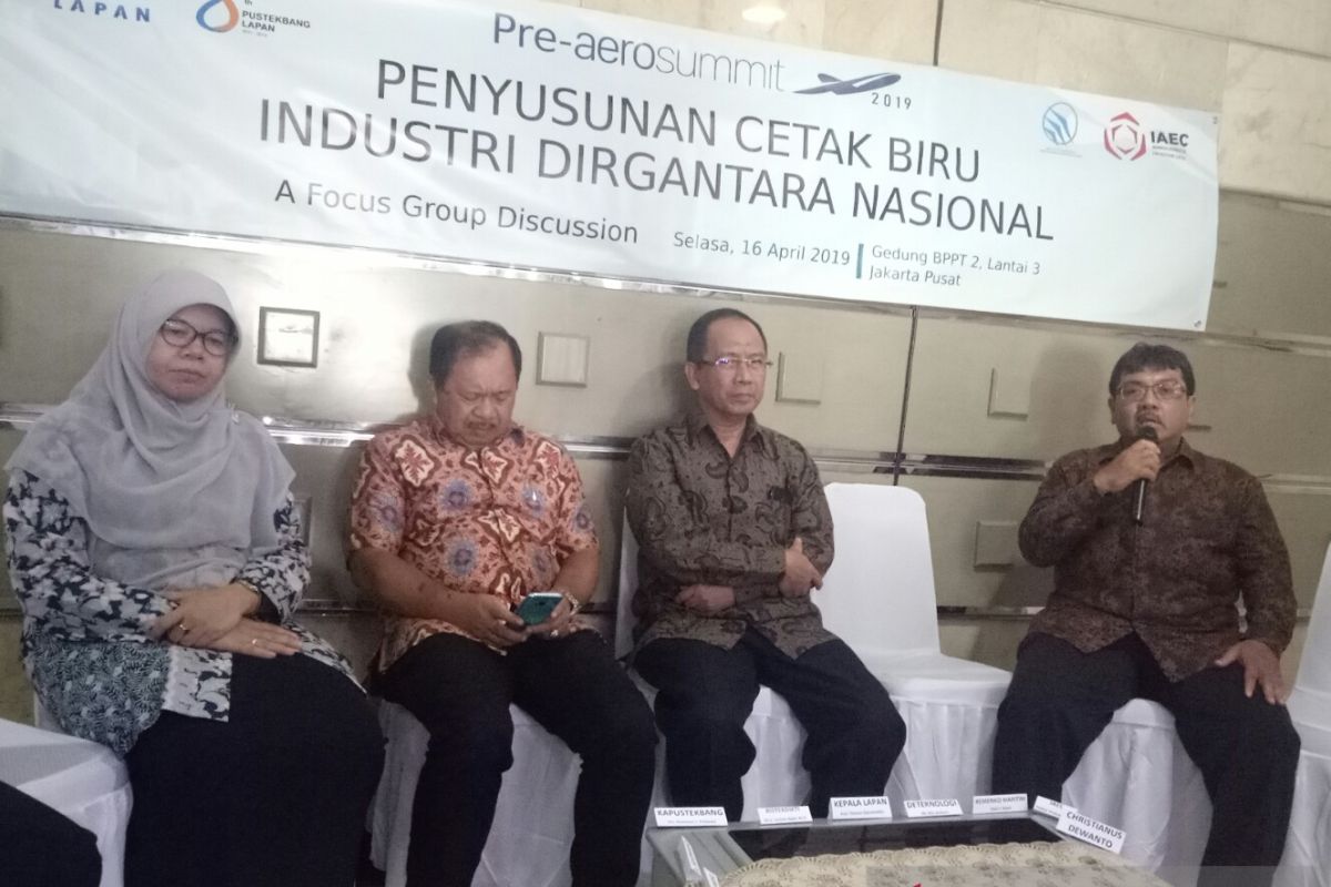 Satuan Tugas Penyusunan Cetak Biru Industri Dirgantara dibentuk