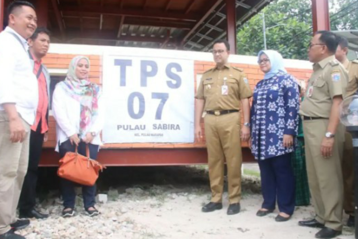 Anies memastikan kesiapan pemilu di Pulau Sabira