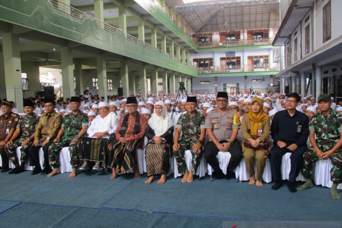 Jokowi-Ma'ruf mendominasi perolehan suara di Pesantren Ploso Kediri