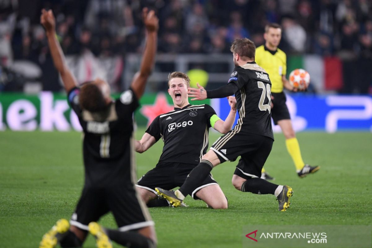 Ajax sukses ke semifinal usai kalahkan Juventus