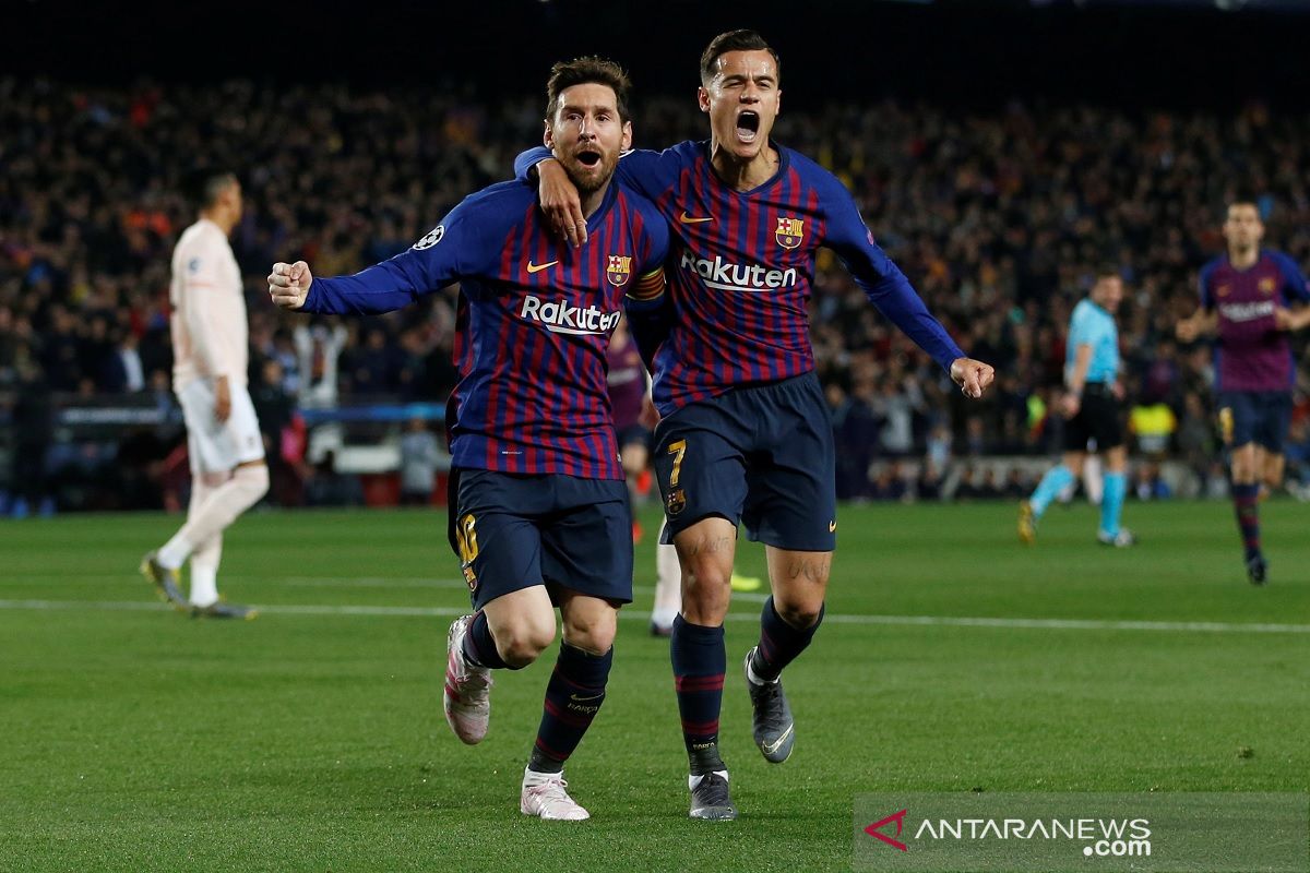 Barcelona hajar MU dan melenggang ke semifinal Liga Champions