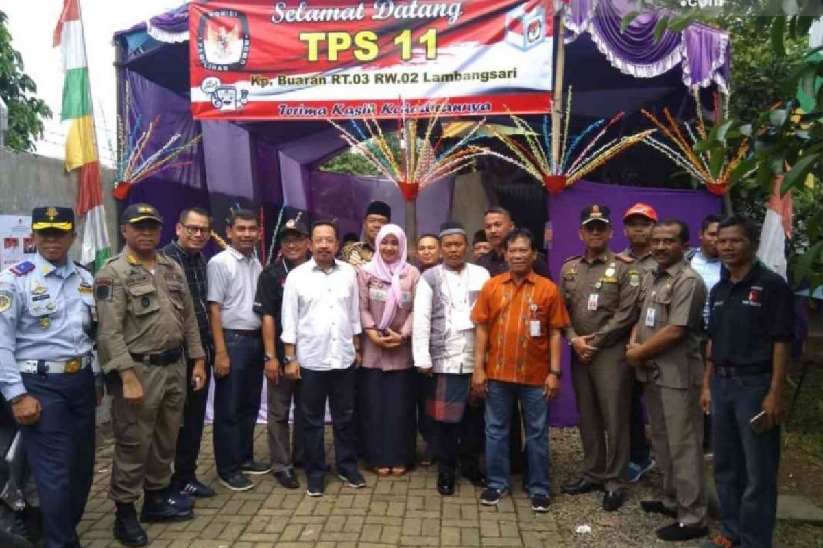 Pemilu di Bekasi berjalan lancar dengan antusias tinggi