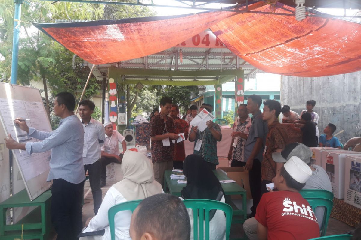 Prabowo-Sandi unggul di sejumlah TPS di Kota Serang