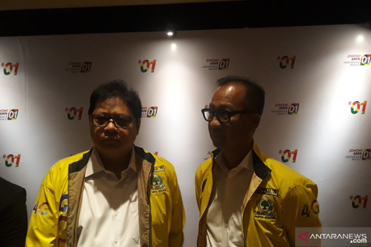 Airlangga yakin Partai Golkar berada di peringkat dua