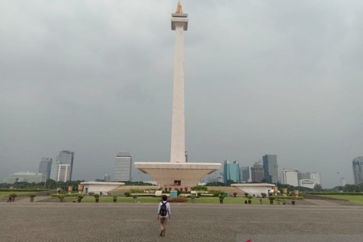 Monas selenggarakan pertunjukan air mancur saat Pemilu