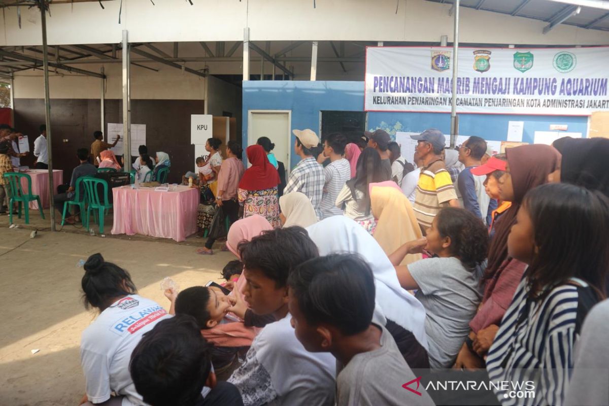 Prabowo-Sandi unggul di Kampung Akuarium