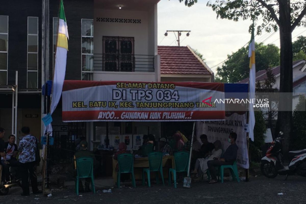 Sejumlah TPS di Tanjungpinang kekurangan surat suara