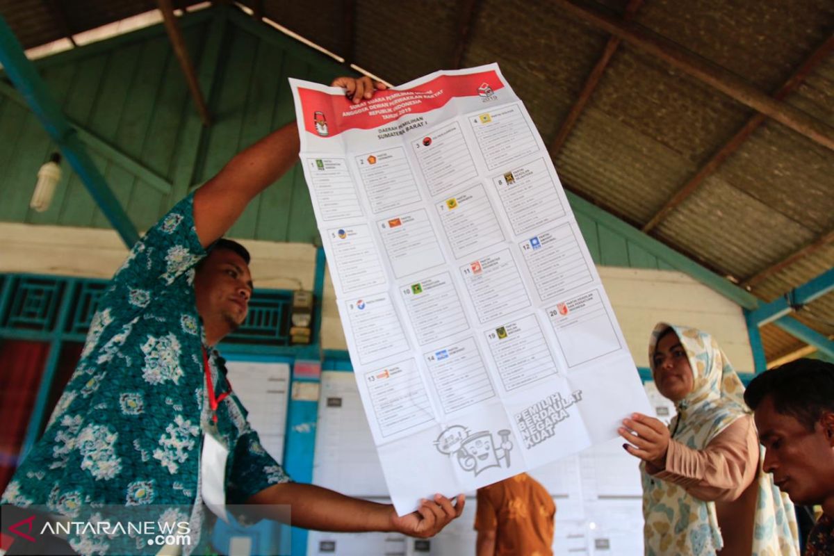 Jokowi-Ma'aruf sementara unggul di dua desa Sipora Utara, Mentawai