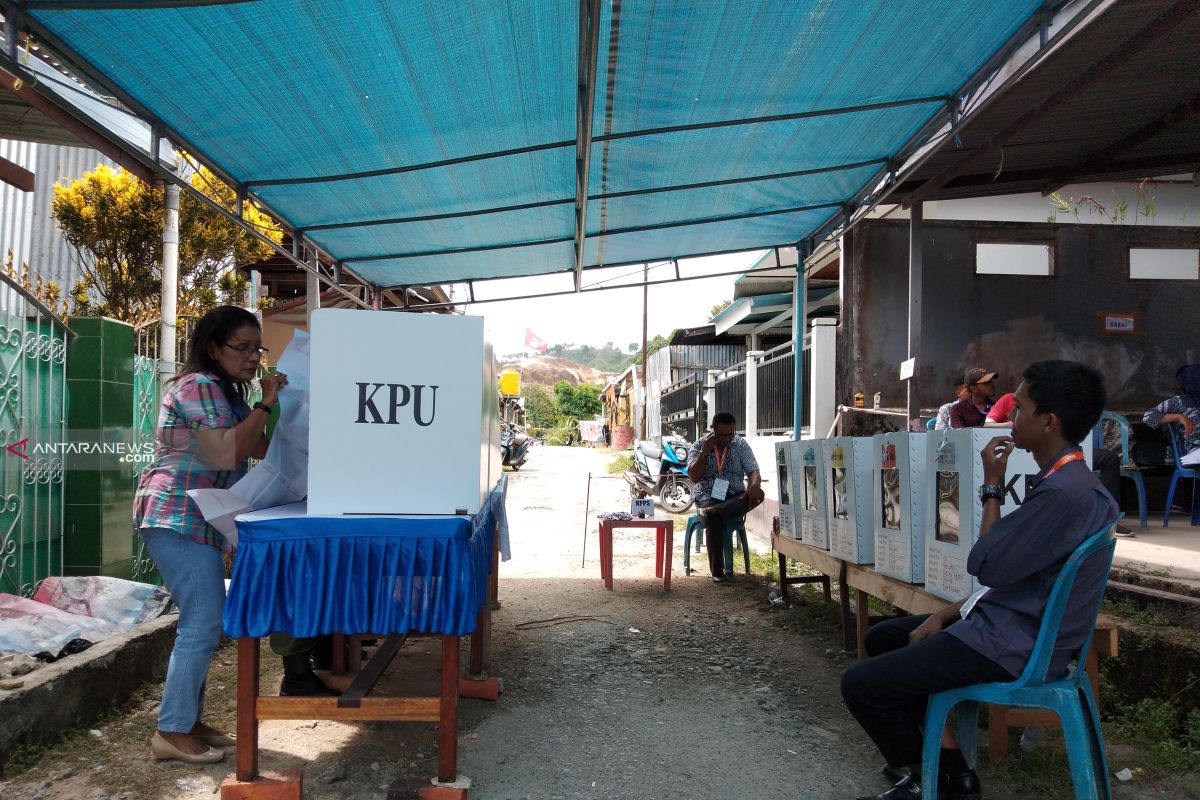 Jokowi unggul di TPS 4 Malanu Kota Sorong