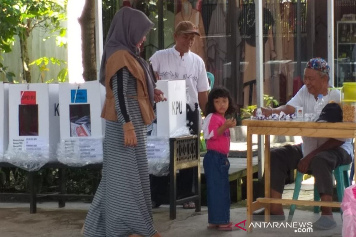 Warga antusias gunakan hak pilih Pemilu 2019