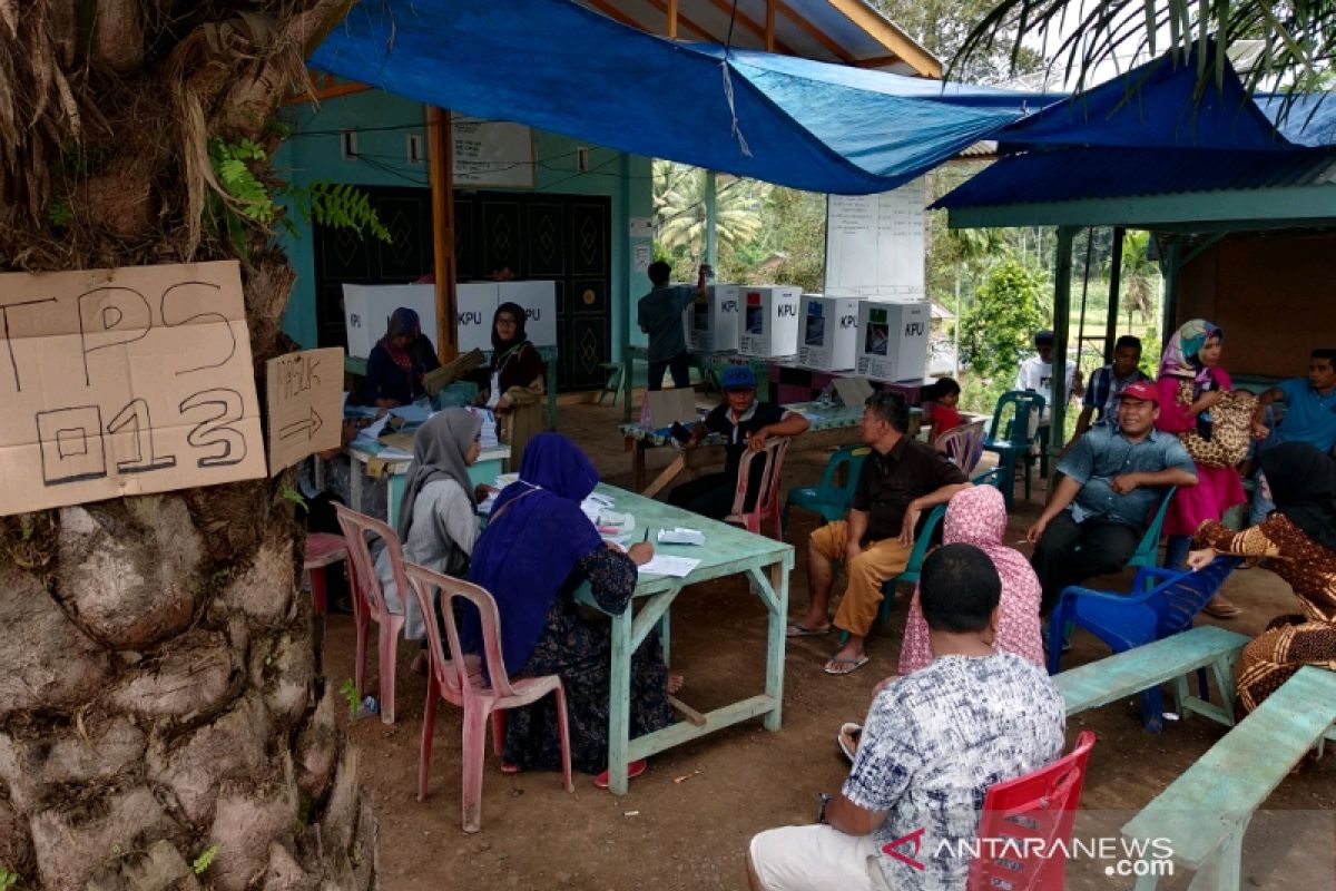 Prabowo-Sandi unggul sementara di Kota Padangsidimpuan