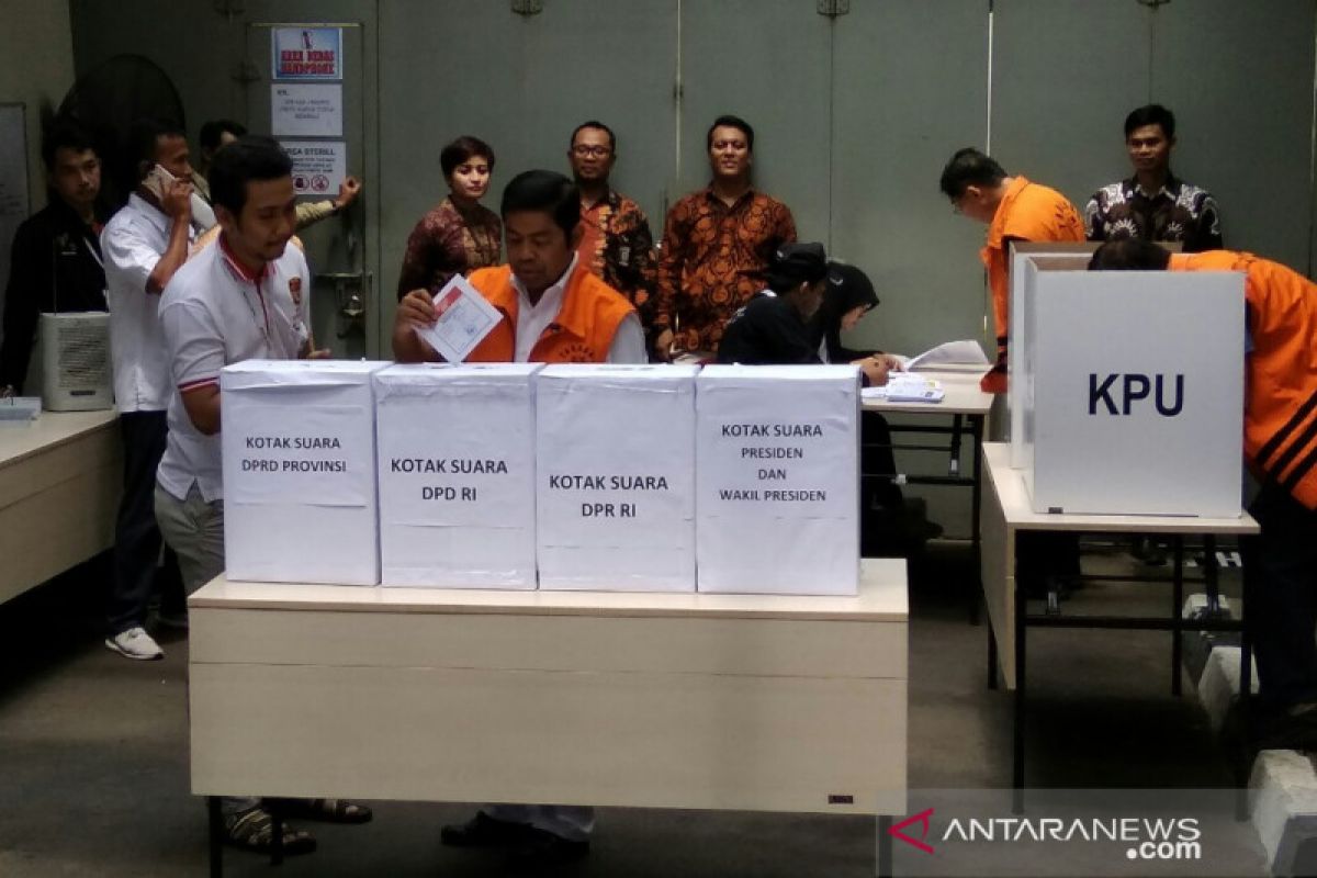 Puluhan tahanan KPK berikan hak suara