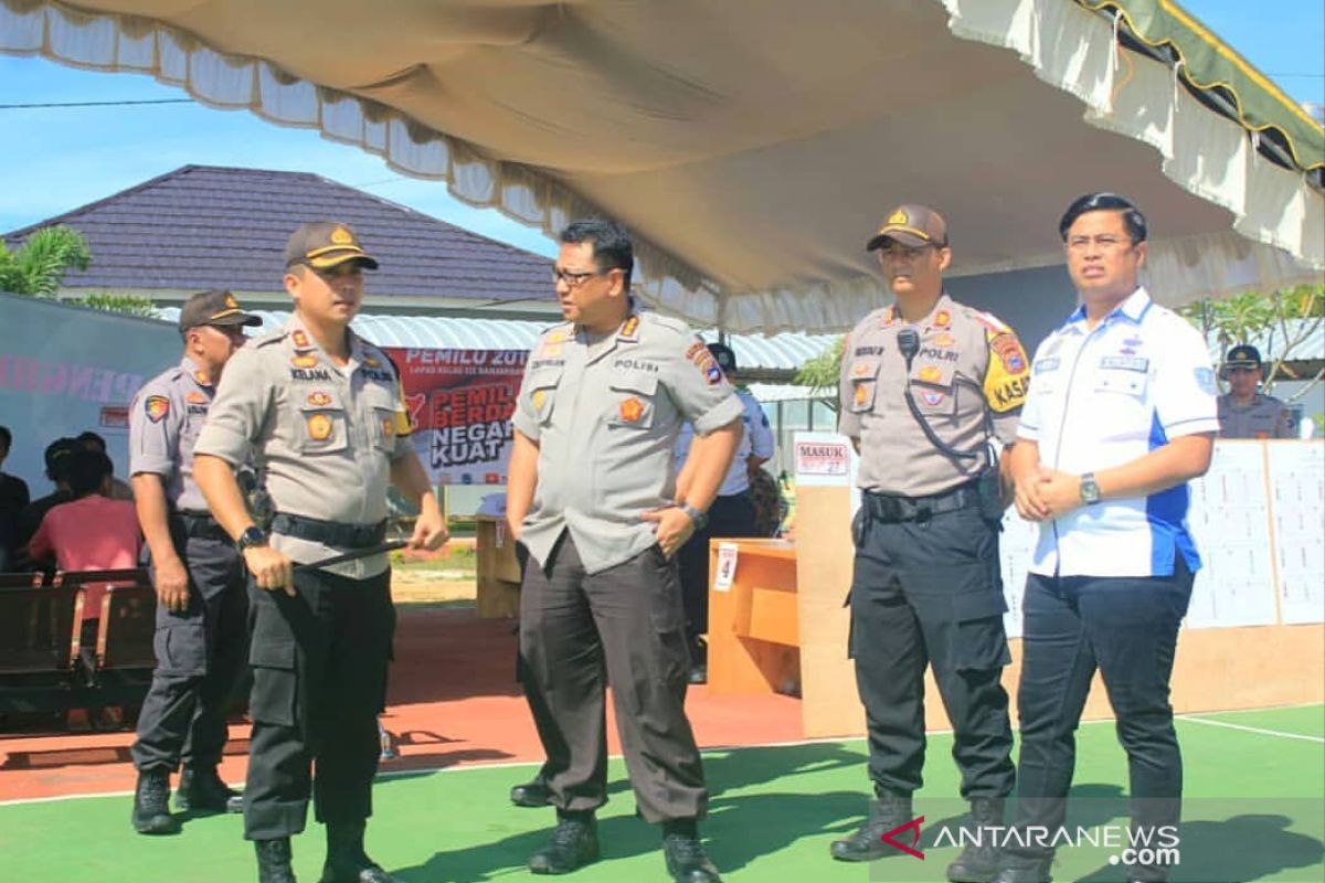 Kapolres Banjarbaru pastikan pemungutan suara di Lapas aman