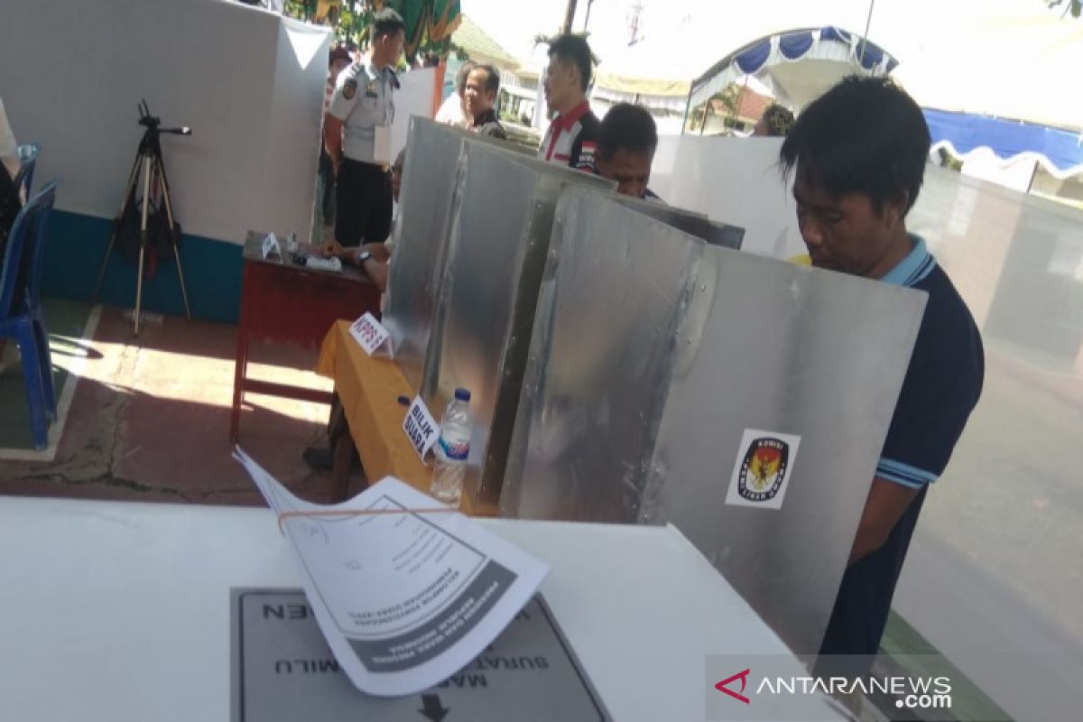 Penghuni Lapas Banjarmasin berikan  hak suara