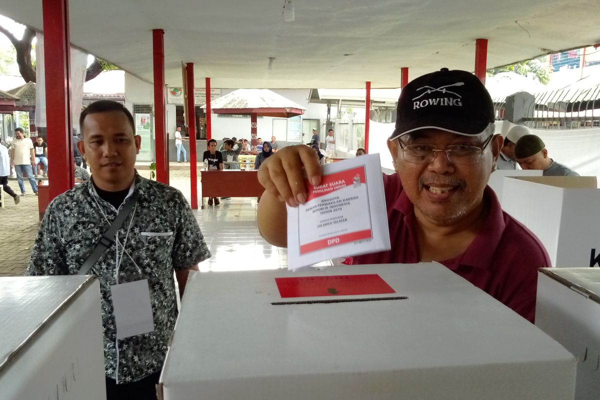 Prabowo-Sandi unggul di Lapas Klas I Makassar