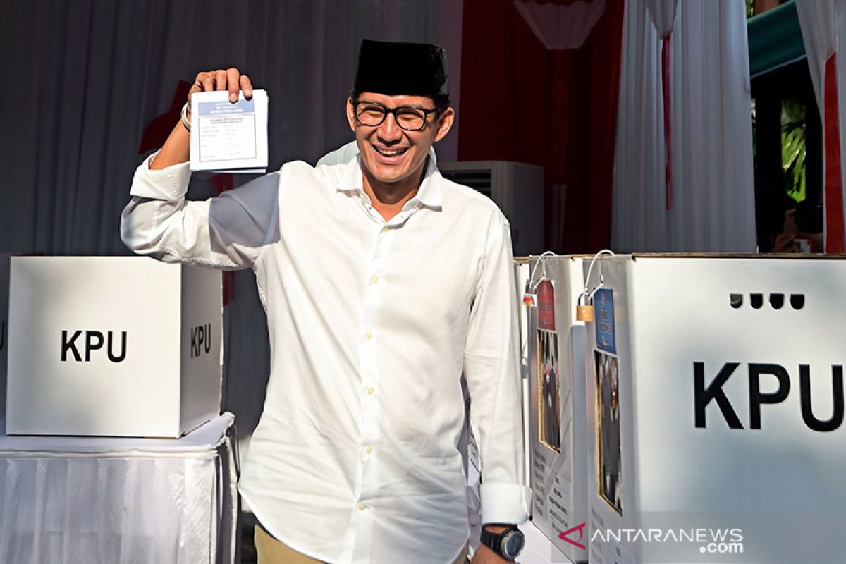 Prabowo-Sandi menang berdasarkan 