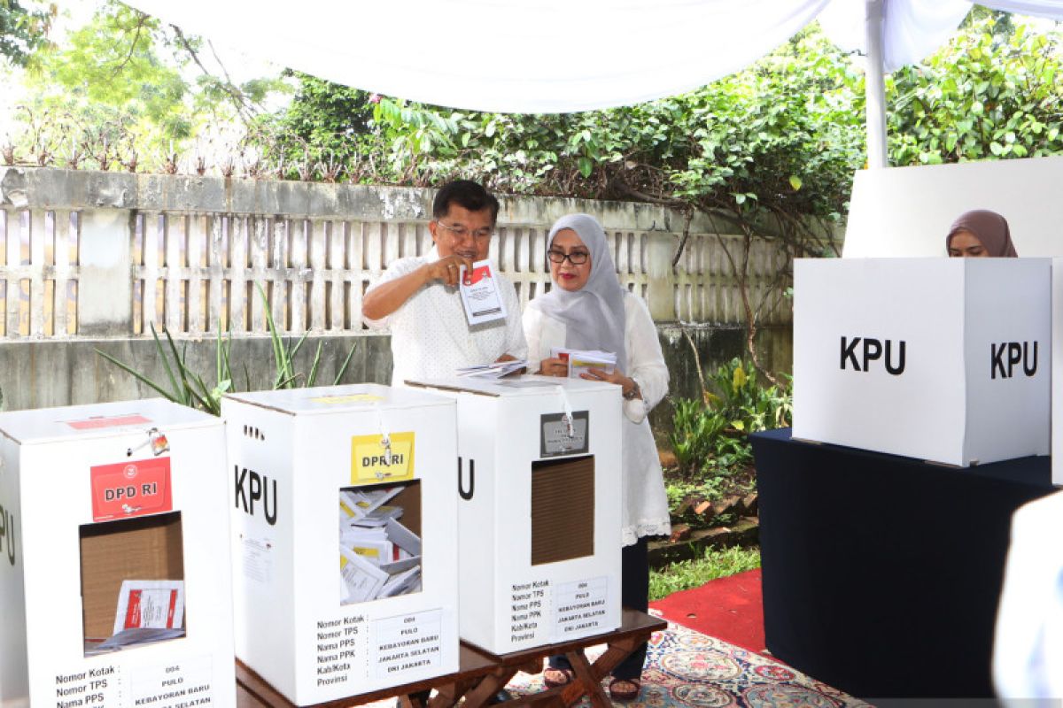 Wapres JK: 2024 agar pisahkan kembali pileg dan pilpres