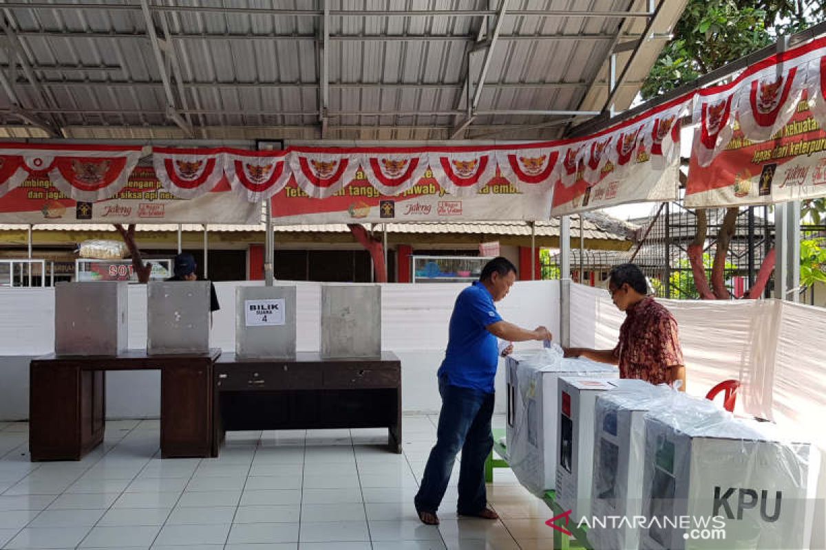 Jokowi-Ma'ruf juara di TPS LP Kedungpane Semarang