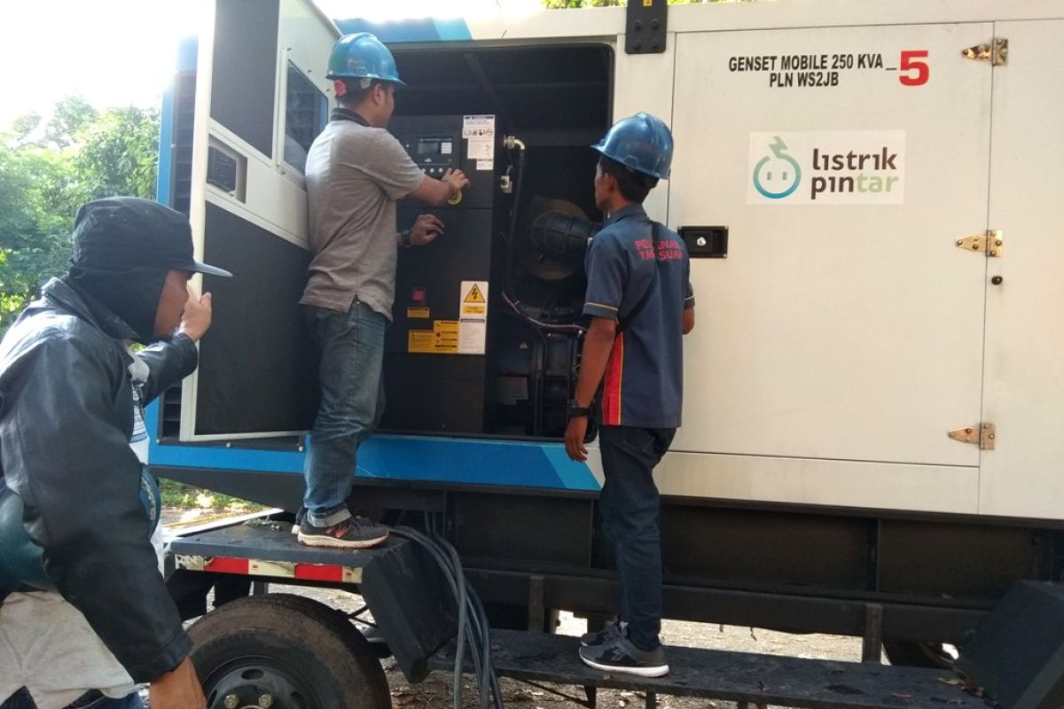 Tak ada kendala listrik, petugas genset PLN tetap siaga