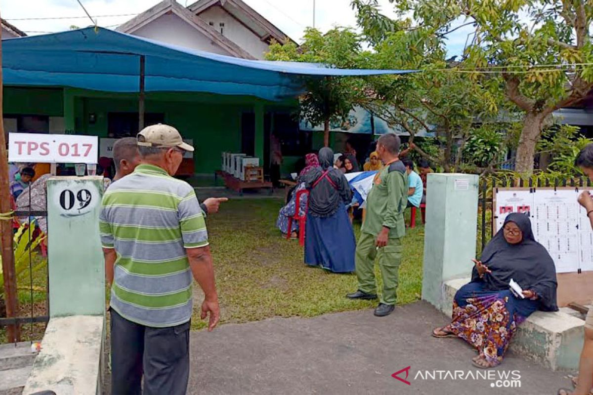 Surat suara dua TPS di Palangka Raya tertukar