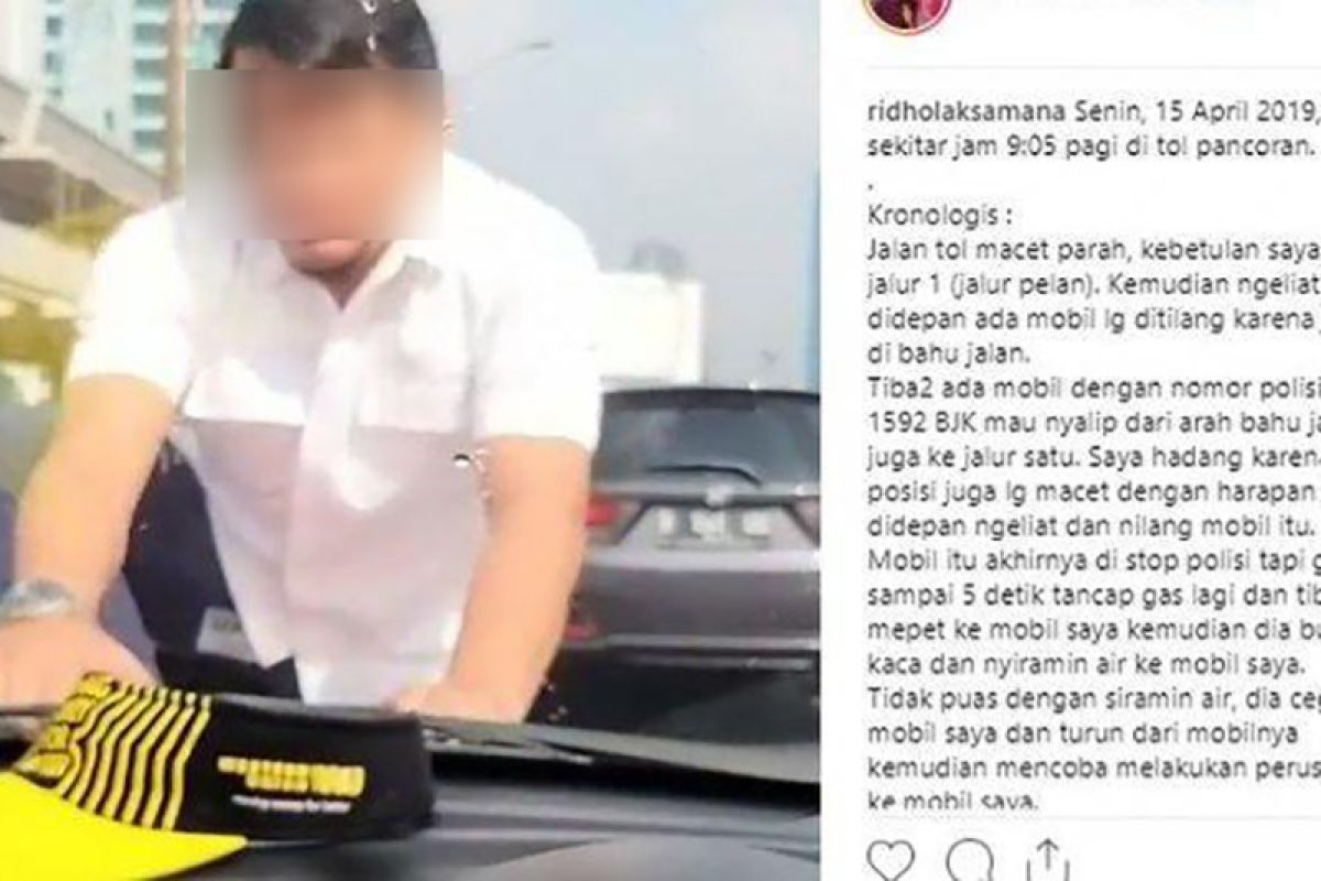 Viral pria ngamuk di jalan tol, ternyata oknum ASN Kemnaker