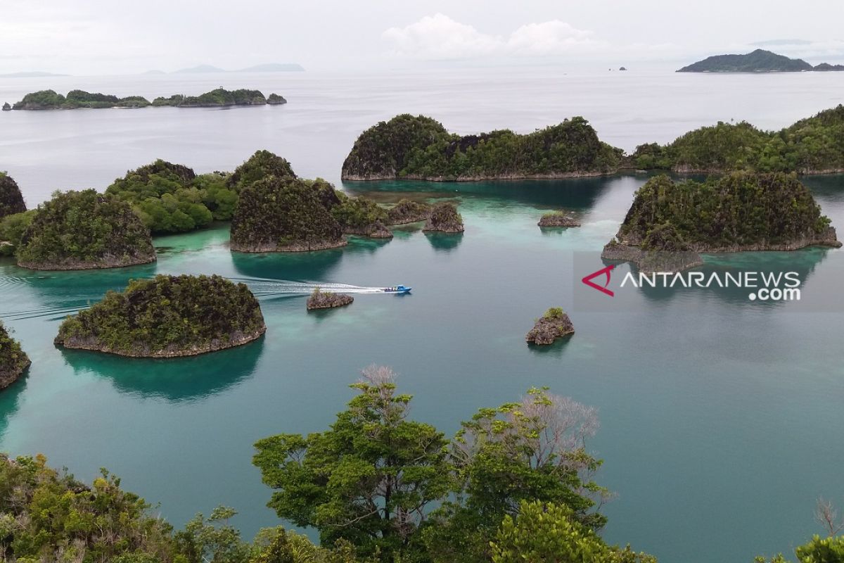 The destination of Piaynemo Raja Ampat West Papua has been reopened