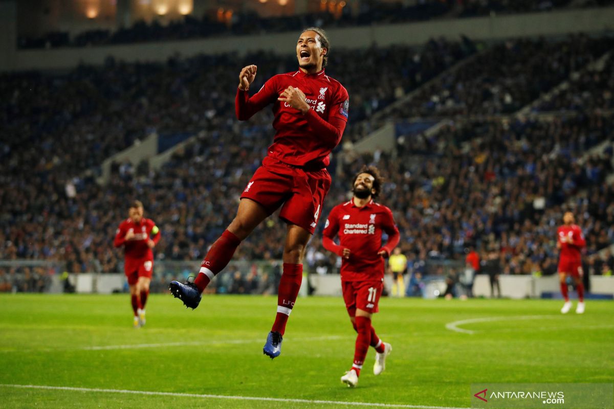 Di markas Porto,  Menang 4-1 Liverpool melenggang ke semifinal