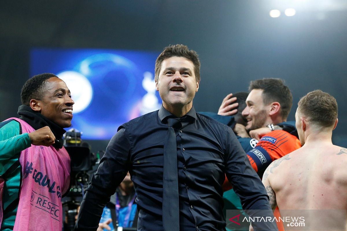 Pelatih Tottenham sematkan status pahlawan ke pemain Tottenham