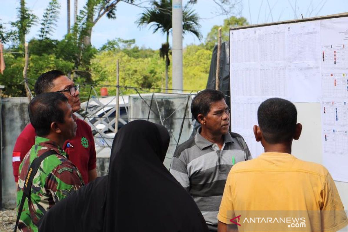 Pekerja tambang di Aceh Barat antusias ikut Pemilu bersama warga