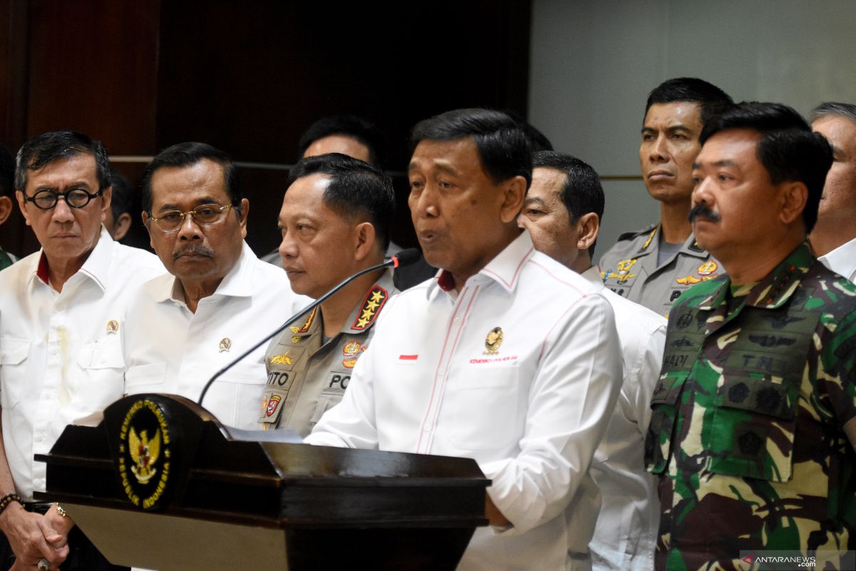 Wiranto apresiasi kelancaran pemilu 2019