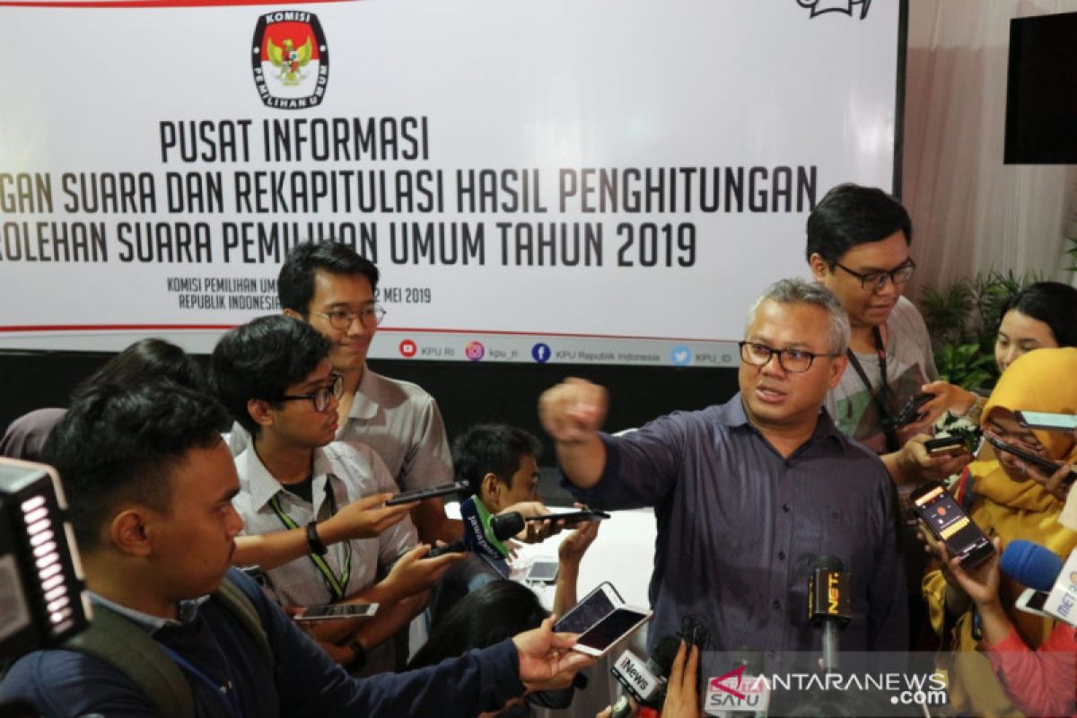 Pelajar Islam Indonesia serukan masyarakat tunggu hasil resmi KPU.