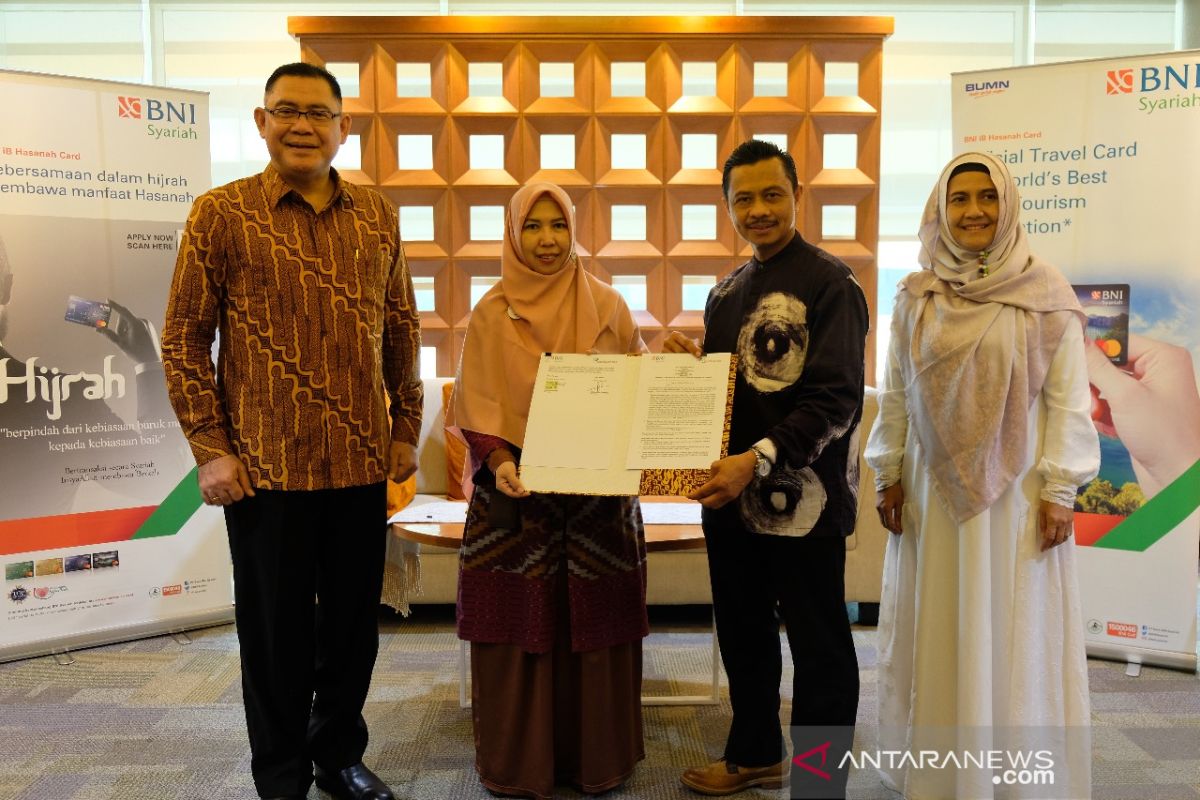 Tingkatkan Volume Transaksi iB Hasanah Card, BNI Syariah Gandeng Tour Travel Nusantara USA