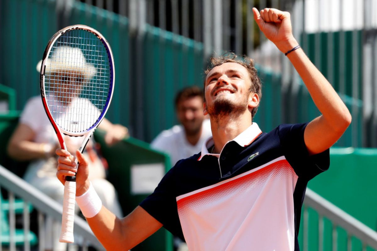 Kalahkan Djokovic, Medvedev ke semifinal Rolex Monte-Carlo Masters