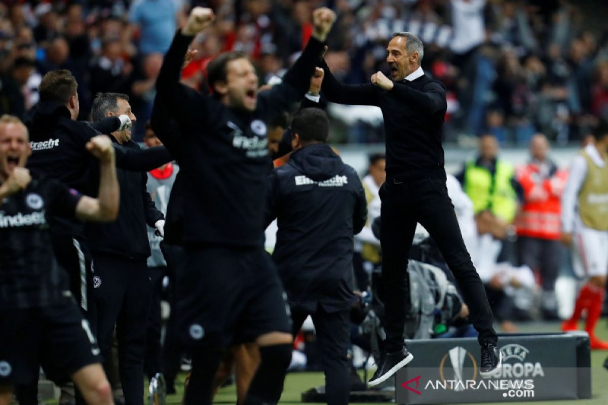 Frankfurt singkirkan Benfica setelah menang 2-0