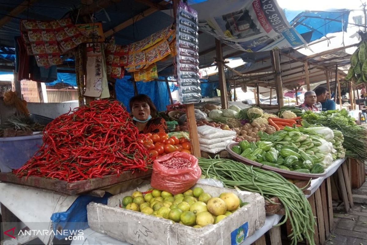 Bahan pokok di Medan naik hingga 100 persen usai pemilu