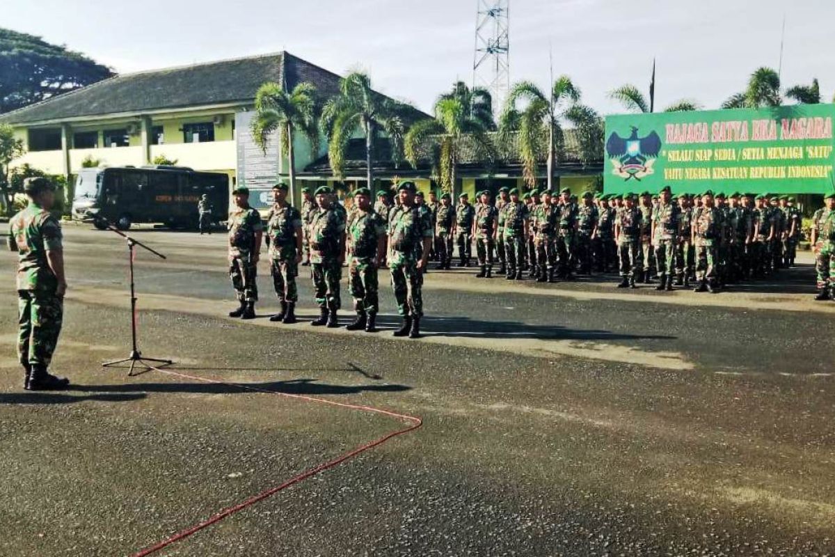 Danrem pimpin apel siaga pascapemilu Lampung