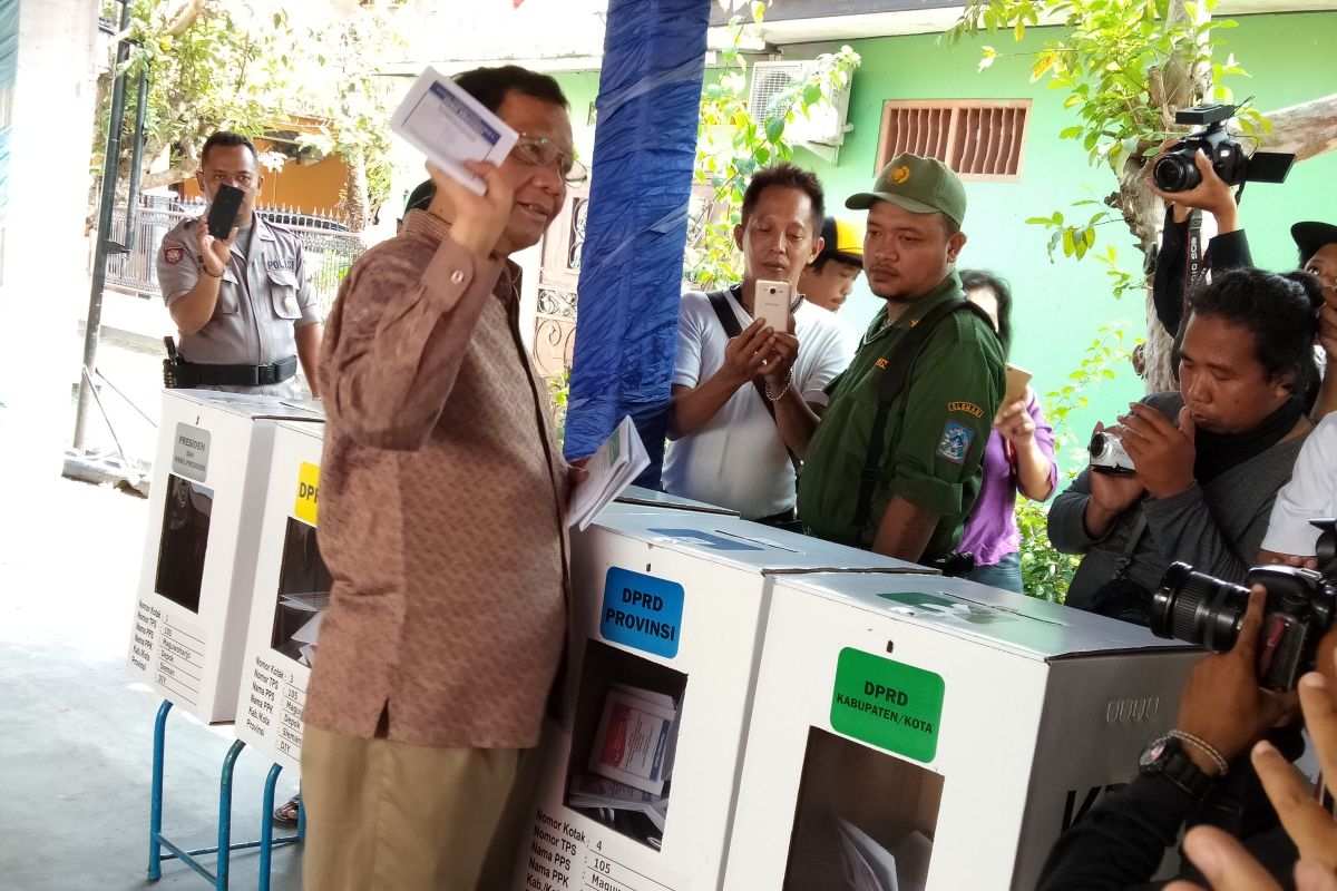 Presidential elections' winner to be declared on May 22: Mahfud