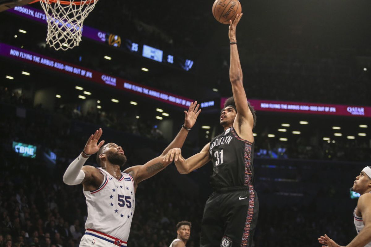 Sixers perbesar keunggulan 3-1 atas Brooklyn Nets