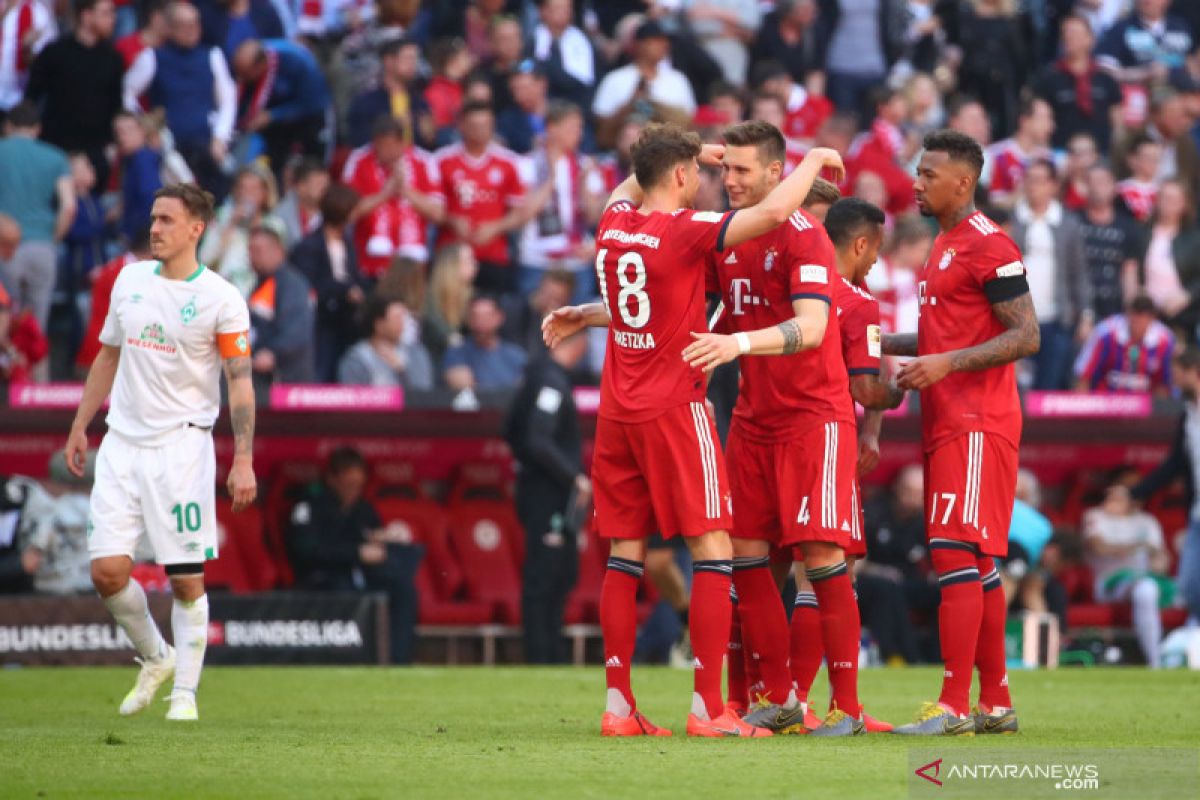 Kalahkan Dusseldorf, Munchen pangkas jarak di klasemen