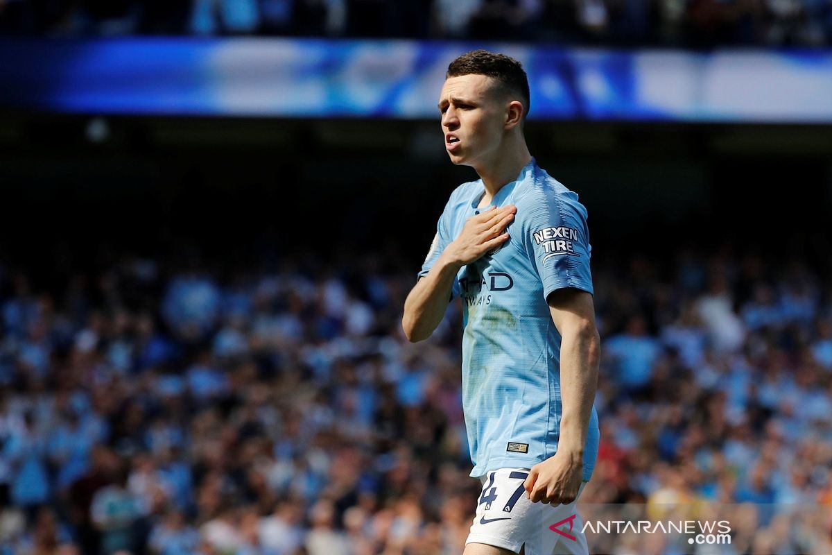 Foden antar Tim Manchester City, setelah balas "dendam" ke Tottenham