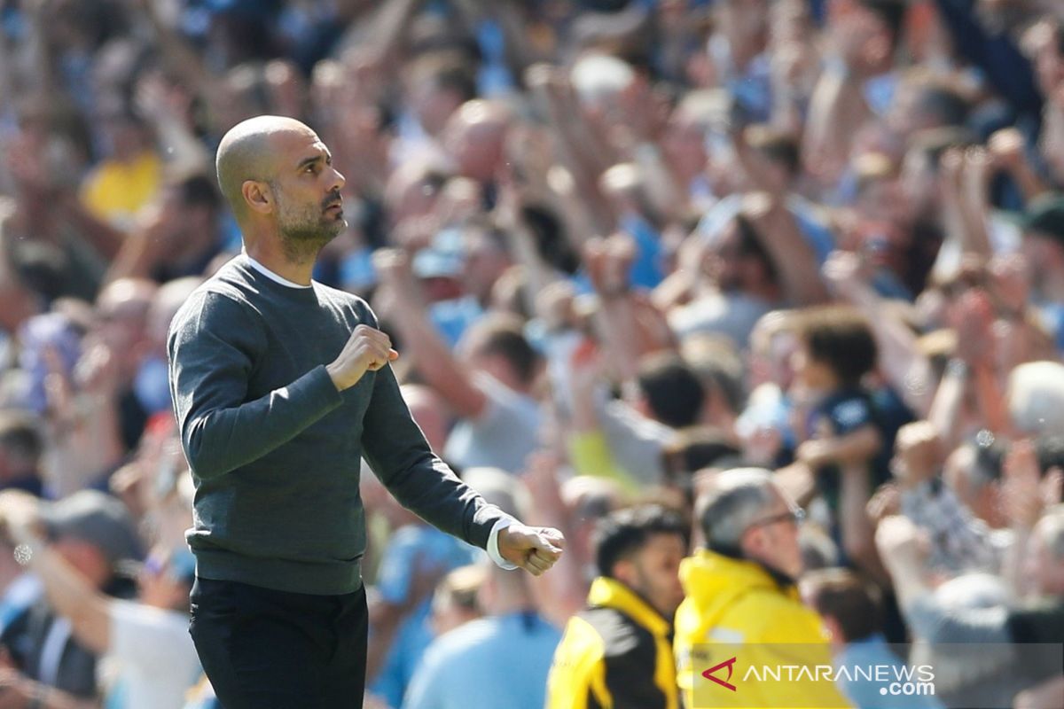 Guardiola lega usai City bungkam Tottenham