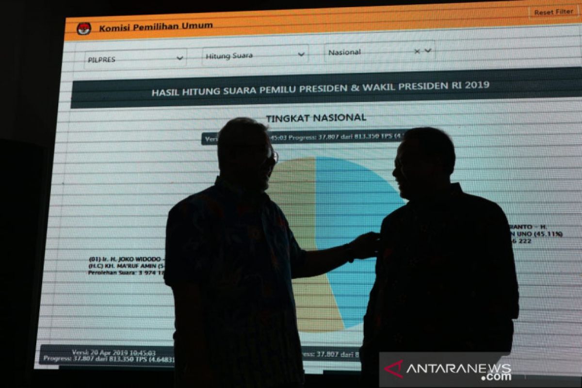 KPU resmikan pusat informasi rekapitulasi suara Pemilu 2019