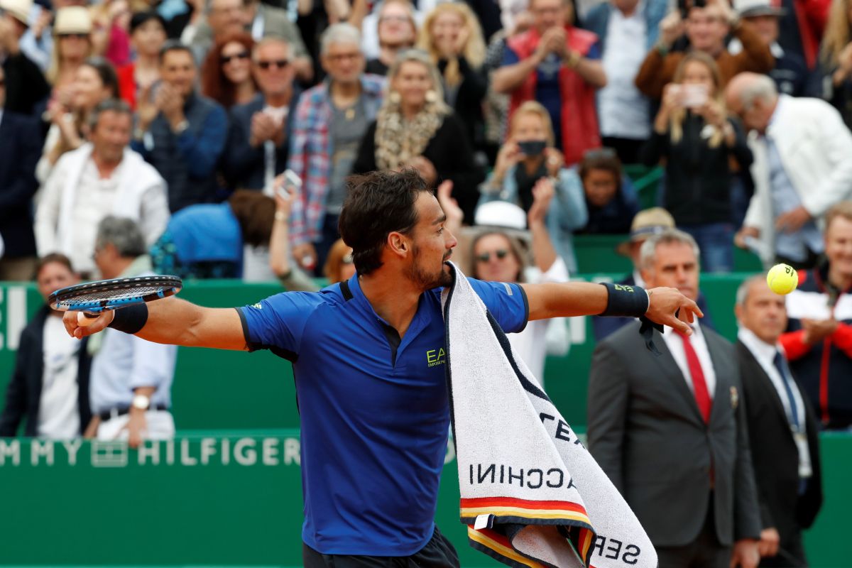 Fognini bungkam Nadal di semifinal Monte Carlo Masters