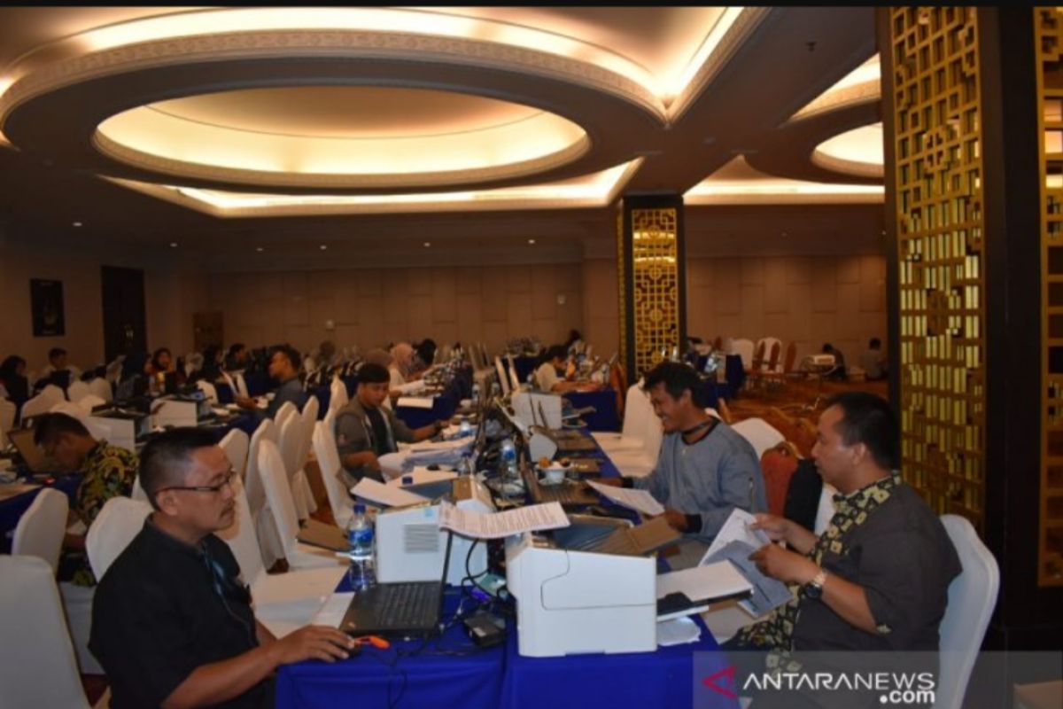 Data Situng KPU baru masuk 4,6 persen, Jokowi-Ma'ruf Amin masih unggul