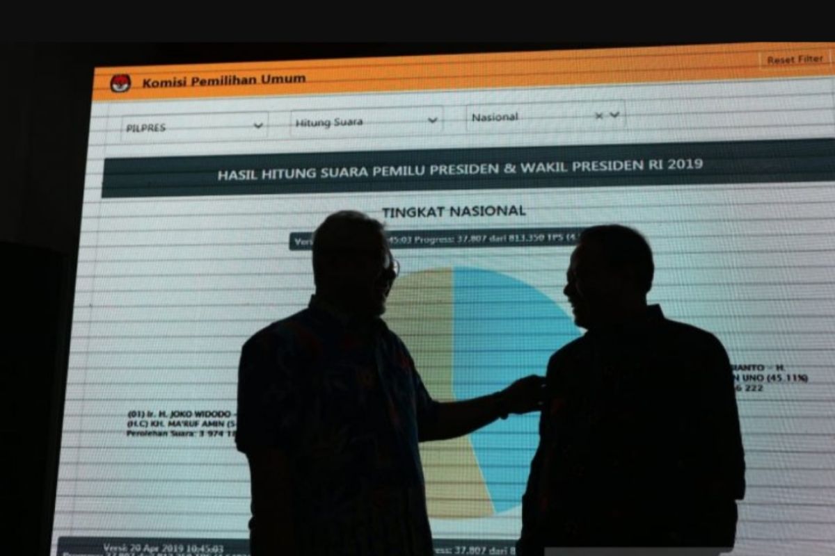 KPU RI resmikan pusat informasi rekapitulasi suara Pemilu 2019