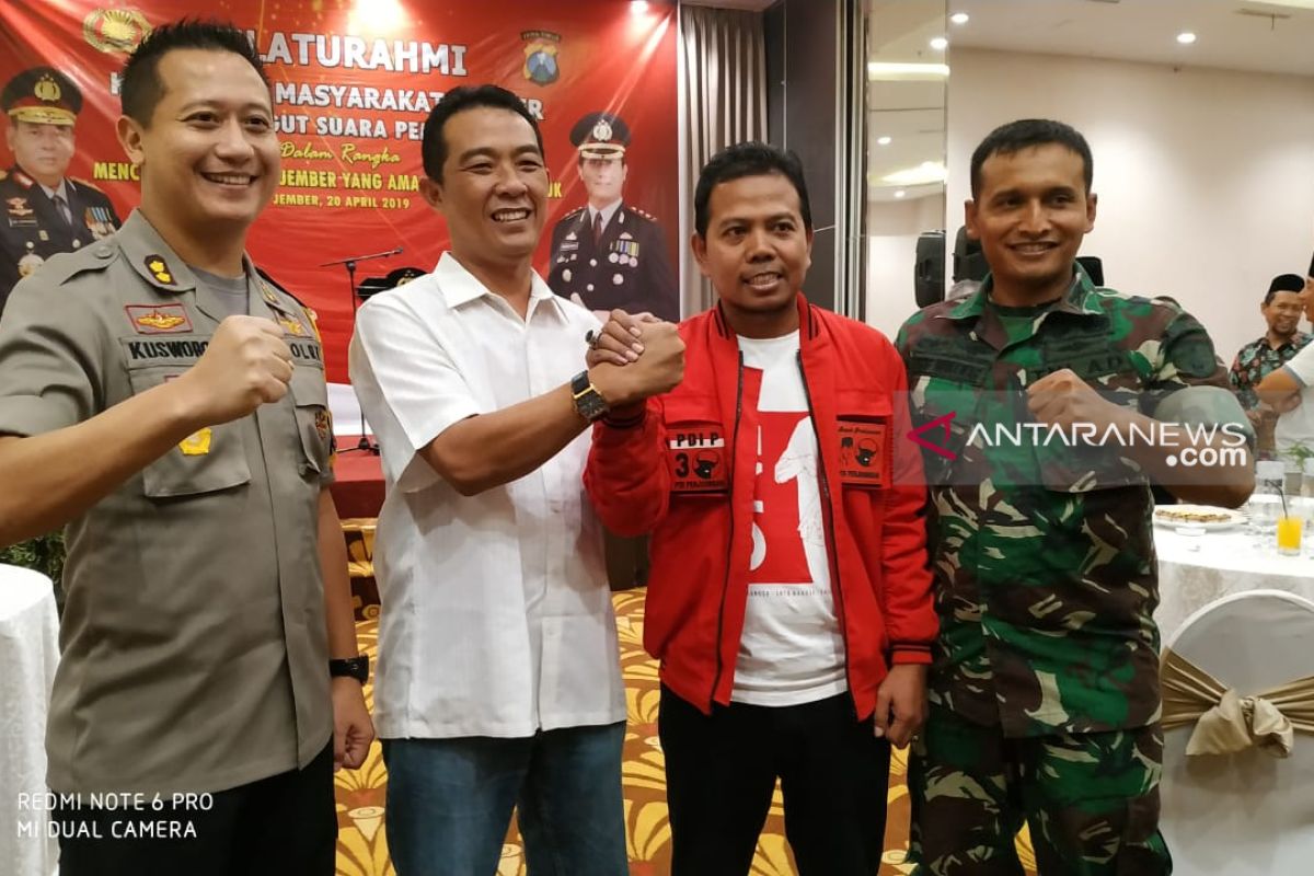 TKD dan BPD Jember sepakat tunggu hasil penghitungan resmi KPU